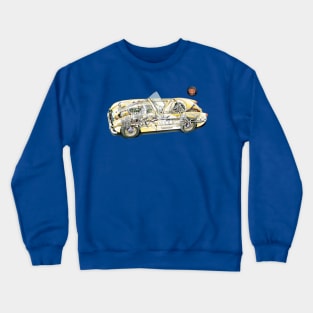 Bug Eye Cutaway Crewneck Sweatshirt